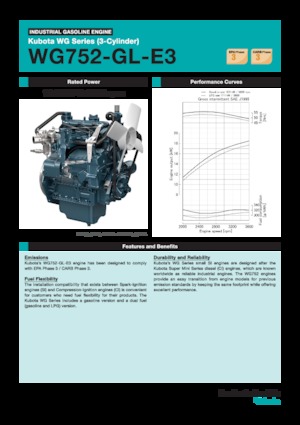 Motoren Kubota WG752-GL-E3
