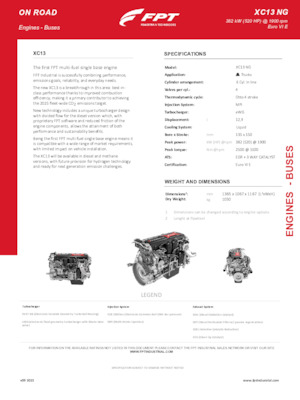 Motoren FPT Industrial XCursor13 NG (382 kW)