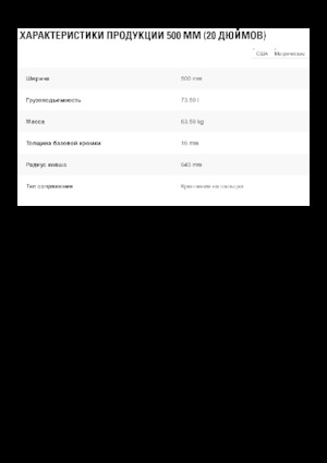 Bakken voor graafmachine Caterpillar 500 MM