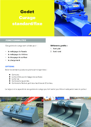 Bakken voor graafmachine Arden C61R40