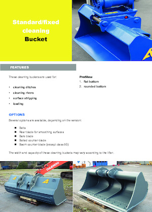 Bakken voor graafmachine Arden C61R40