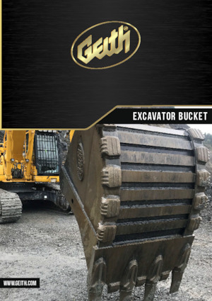 Bakken voor graafmachine Geith R30-0900