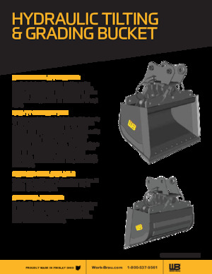 Bakken voor graafmachine Werk-Brau WTB60-1.02