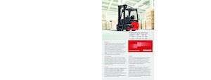 EX Explosieveilige elektrische vorkheftrucks Linde E16H triplex 