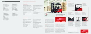 Elektrische vorkheftrucks Linde E20R Std.