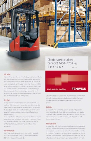 Explosieveilige elektrische reachtrucks Linde R17X HD Std.