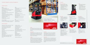 Explosieveilige elektrische reachtrucks Linde R14X High