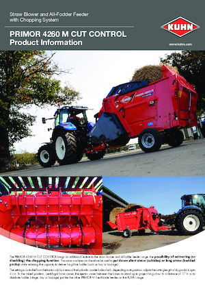 voermengwagens Kuhn Primor 4260 M Cut Control