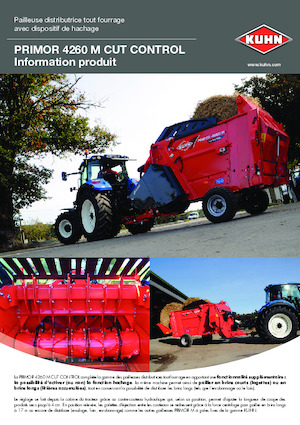 voermengwagens Kuhn Primor 4260 M Cut Control