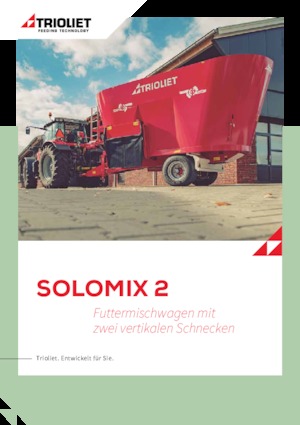 voermengwagens Trioliet Solomix 2 1200 VLL-B