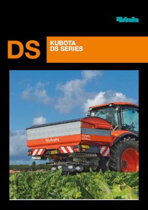 Kunstmeststrooiers Kubota DSX-W Geospread 3450 