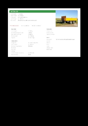 Open laadbak trailers Reisch RUTDK-135