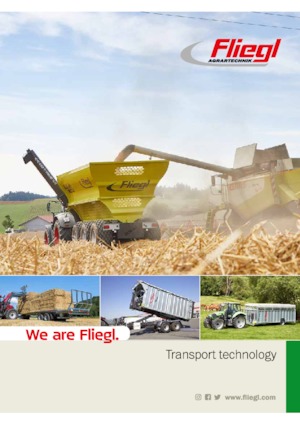 Open laadbak trailers Fliegl TPA 200