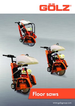 Vloerzagen Gölz FS 125 E