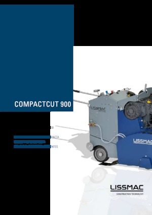 Vloerzagen Lissmac Compactcut  900 D