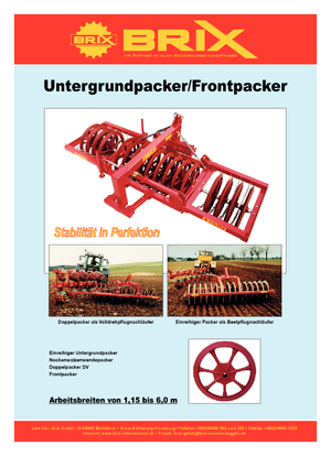 Vouwverpakkers Brix B 9/90 F