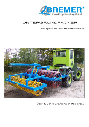 Vouwverpakkers Bremer D 90/25