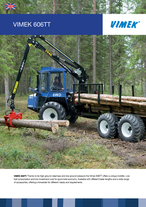 Forwarders Vimek 606 TT