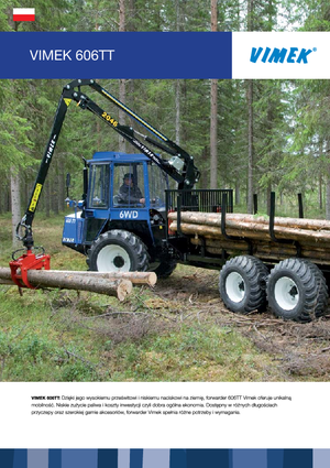 Forwarders Vimek 606 TT