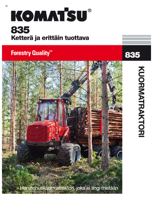 Forwarders Komatsu 835