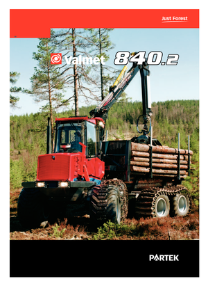 Forwarders Valmet 840.2