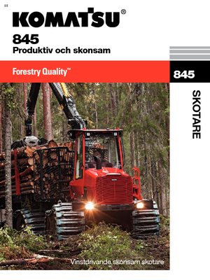 Forwarders Komatsu 845