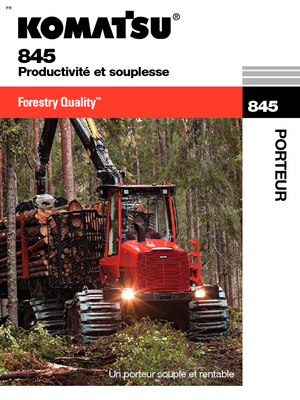 Forwarders Komatsu 845