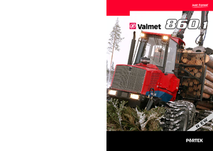 Forwarders Valmet 860.1