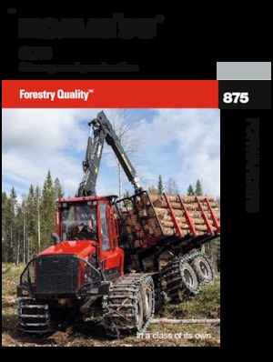 Forwarders Komatsu 875