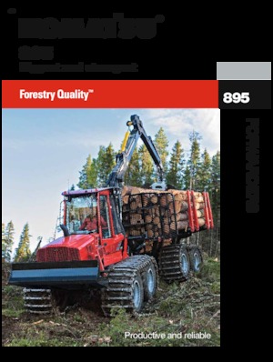 Forwarders Komatsu 895