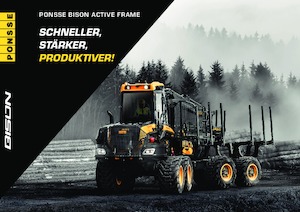 Forwarders Ponsse Bison