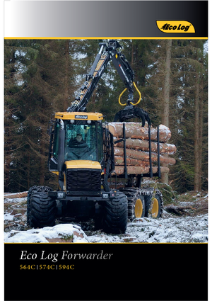 Forwarders EcoLog EcoLog 594 C 8WD