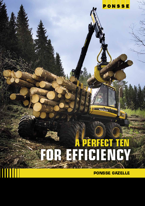 Forwarders Ponsse Gazelle