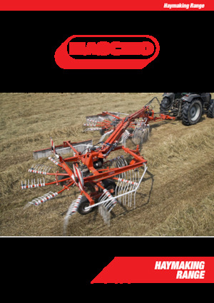 Fronttrommels met kneuzer Maschio Tiziana Pro F