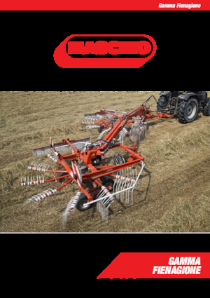 Fronttrommels met kneuzer Maschio Tiziana Pro F