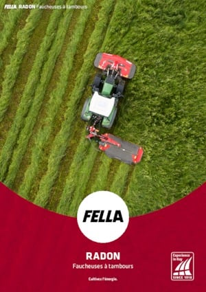 Fronttrommels zonder kneuzer Fella Radon 3140 FP-V