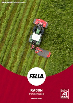 Fronttrommels zonder kneuzer Fella Radon 3140 FP-V