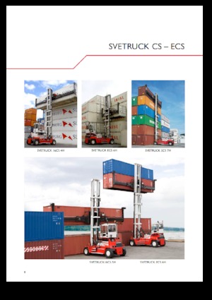 Dieselheftrucks SVETRUCK ECS 7 H