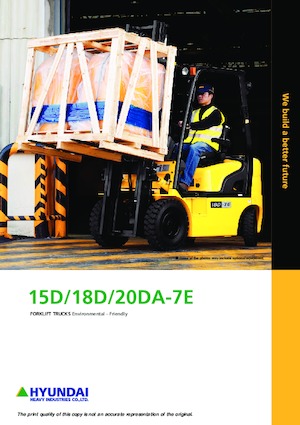 Dieselheftrucks Hyundai 18D-7E