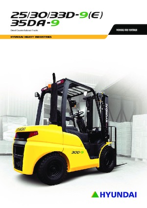 Dieselheftrucks Hyundai 25D-9E