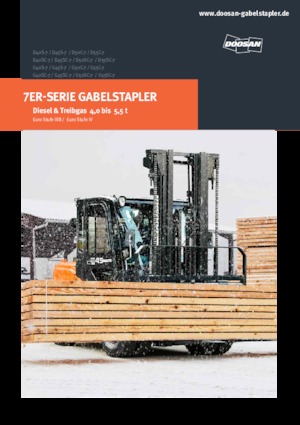 Dieselheftrucks Doosan D55C-7