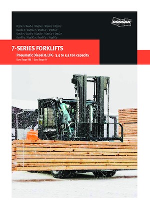 Dieselheftrucks Doosan D55C-7
