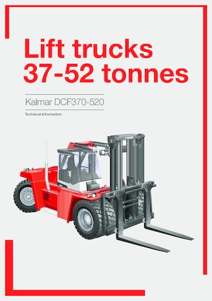 Dieselheftrucks Kalmar DCF450-12