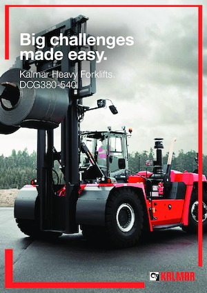 Dieselheftrucks Kalmar DCG450-12