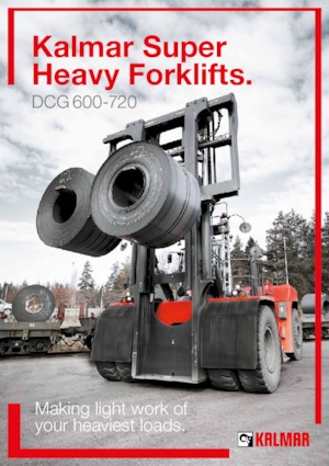 Dieselheftrucks Kalmar DCG720-10LB