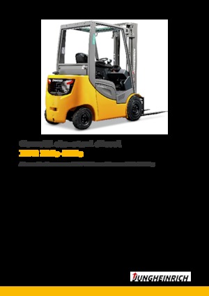 Dieselheftrucks Jungheinrich DFG 320