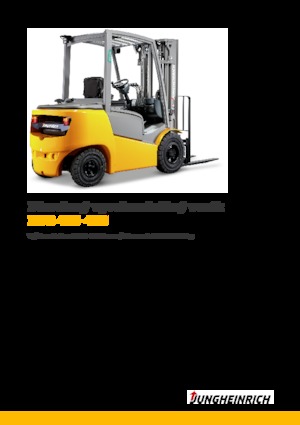 Dieselheftrucks Jungheinrich DFG 435