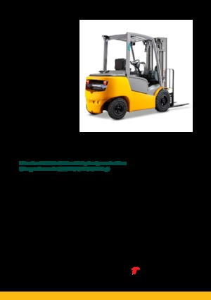 Dieselheftrucks Jungheinrich DFG 430