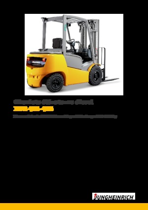 Dieselheftrucks Jungheinrich DFG 425