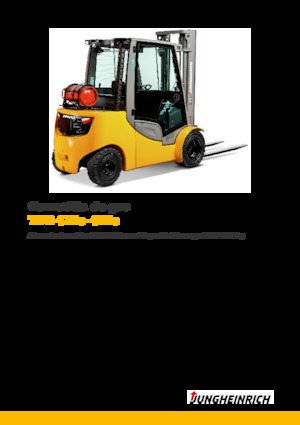 Dieselheftrucks Jungheinrich DFG 425s